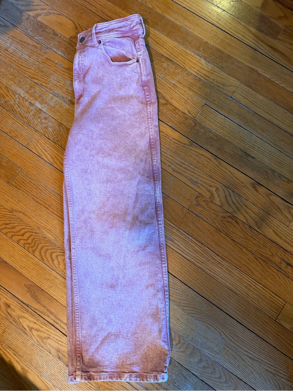 Sezane le crop Cropped Straight-Leg Jeans in rose - Picture 7 of 7